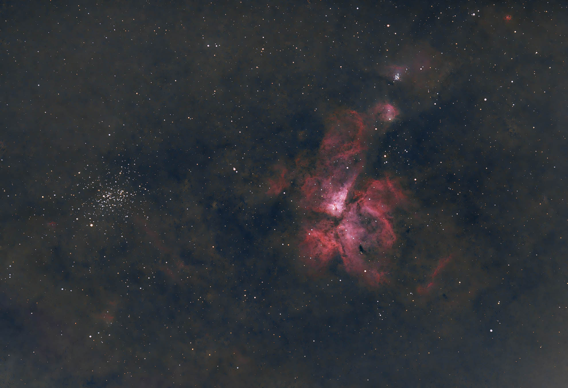 NGC3372 船底座星雲